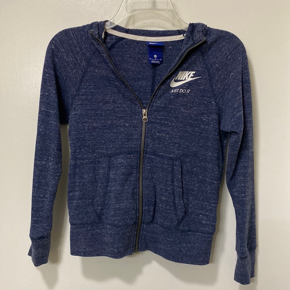 Kids Nike Zip Up Just Do It Hoodie